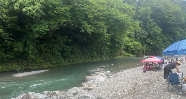 川遊びエリア